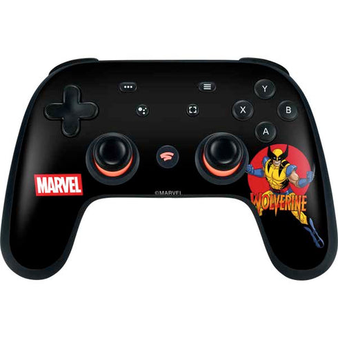 Marvel X-Men Wolverine Google Stadia Controller Skin